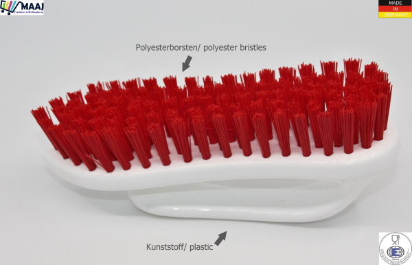 Hygiene-Waschbürste Rot